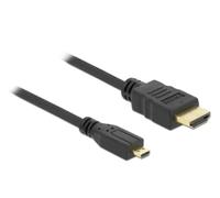 Delock Câble HDMI A-micro D St/St High Speed HDMI avec Ethernet 3 m