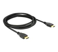 - Câble HDMI avec Ethernet - HDMI mâle pour HDMI mâle - 2 m - triple paire torsadée blindée - noir - support 4K
