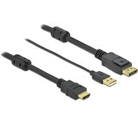 DELOCK CABLE HDMI - DISPLAYPORT 4K 30 HZ 7 M