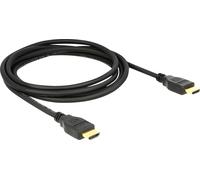 DELOCK Câble HDMI Ethernet A -> A St/St 1.00m 4K Gold