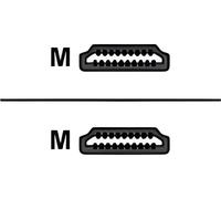 DELOCK Câble HDMI Ethernet A -> A St/St 3.00m 90° top 4K