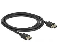 DELOCK Câble HDMI haute vitesse 48 Gbps 8K 60 Hz 2 m