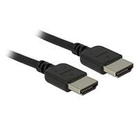 DeLock Câble HDMI Premium 4K 60 Hz 2 m Noir