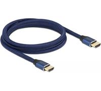 DELOCK Câble HDMI Ultra Haute Vitesse 48Gbps 8K 60Hz blau 2m