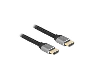 DeLOCK Câble HDMI Ultra High Speed 3m - 8K 60Hz 48Gbps - HDMI Type A Mâle/Mâle - Compatible Dynamic HDR, Dolby Vision & eARC - HDCP 1.4/2.2