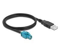 DeLOCK Câble HSD Z femelle vers USB 2.0 type A mâle 1 m
