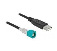 Delock Câble HSD Z mâle vers USB 2.0 Type A mâle 0,5 m