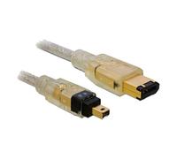 - Câble IEEE 1394 - FireWire 6 broches (M) pour FireWire 4 broches (M) - 2 m