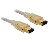 Delock - Câble IEEE 1394 - FireWire 6 broches (M) pour FireWire 6 broches (M) - 1 m