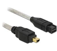 Delock - Câble IEEE 1394 - FireWire 800 (M) pour FireWire 4 broches (M) - 2 m