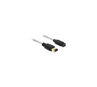 Delock - Câble IEEE 1394 - FireWire 800 (M) pour FireWire 6 broches (M) - 1 m