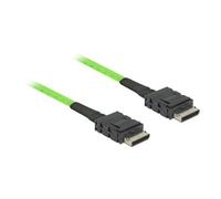 Delock - Câble interne SAS - SAS 24Gbit/s - 4i MiniLink SAS (SFF-8611) pour 4i MiniLink SAS (SFF-8611) - 50 cm - verrouillé