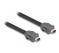 DeLOCK Câble ix Industrial (codée A) mâle vers mâle, Cat.7, SFTP, 30 m