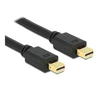 DeLOCK cable mini DisplayPort St > 0,5 m noir - 83472