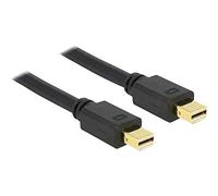 Delock - 83475 - 2 m - Mini DisplayPort - Mini DisplayPort - Mâle - Mâle - Or (83475)