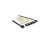 DeLOCK câble mini SAS HD SFF-8643 4 x SATA 7 Pin Reverse +