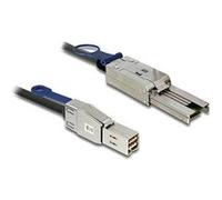 DeLOCK Câble Mini SAS HD sff-8644 > Mini SAS 26 pi Noir G
