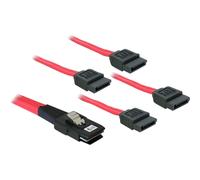 DeLOCK Câble MiniSAS -> 4xSATA 1m - DeLOCK 83074 - (Accessoires PC / Câble / Adaptateur)
