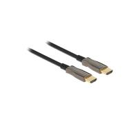 DeLOCK Câble Optique Actif HDMI 2.1 8K 60Hz 30m, Connecteurs Type A, Bande Passante 48 Gbit/s, HDCP 1.4/2.2, ARC, Diamètre 5.4mm