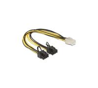 Delock Cable PCI Express power supply 6 pin female < 2 x 8 pin male