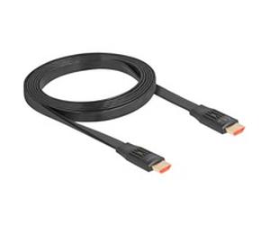 DeLOCK Câble plat HDMI haute vitesse 48 Gps 8K 60Hz