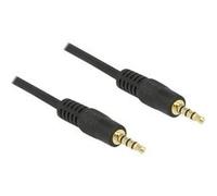 Delock - Câble pour casque micro - mini jack 4 pôles mâle pour mini jack 4 pôles mâle - 1 m - noir G