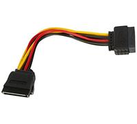 Cable Power SATA 15pin > 2X SATA HDD - Droit