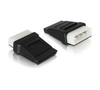 DeLOCK Cable Power SATA HDD > 4pin male Noir