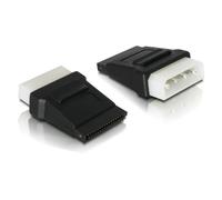 DeLOCK Cable Power SATA HDD > 4pin male Noir