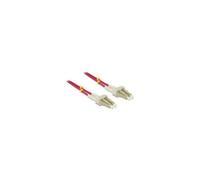 Delock - Câble réseau - LC multi-mode (M) pour LC multi-mode (M) - 10 m - 10 m - fibre optique - 50 / 125 microns - OM4 - sans halogène - violet