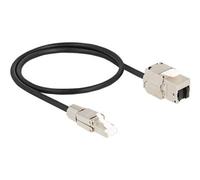 DELOCK Câble RJ45 Keystone RJ45 Cat.6A