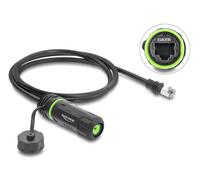 DeLock Câble RJ45 mâle vers femelle Cat.6 compatible Starlink 1 m