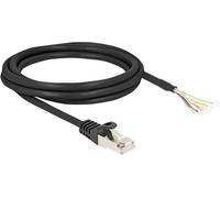 DELOCK Câble RJ50 mâle vers extrémités ouvertes S/FTP 2m SW