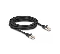 DeLock Câble RJ50 mâle vers RJ50 mâle S/FTP 5 m Noir