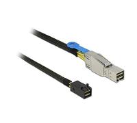 Delock - Câble SAS interne vers externe - SAS 12Gbit/s - Mini SAS HD (SFF-8644) (M) pour Mini SAS HD (SFF-8643) (M) - 1 m
