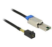 Delock - Câble SAS interne vers externe - SAS 6Gbit/s - 4x Mini SAS 26 broches (M) pour Disque dur SAS Mini 4x (SFF-8643) (M) - 1 m