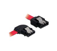 DeLOCK Câble SATA 82603 - 0.5m Mâle/Mâle Rouge - Connecteurs SATA Standard - Longueur 50 cm - Code SH 84733080