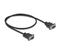 DeLOCK Câble Serial RS-232 D-Sub9 mâle à mâle 0,5 m