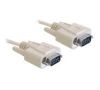 Delock - Câble série - DB-9 (M) pour DB-9 (M) - 1 m - beige - Chine Beige G