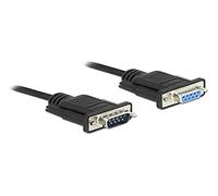 DeLock Câble série RS-232 Sub-D9 mâle vers femelle 3 m