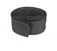 Delock Cable sleeve (2 cm), Gaine + protection pour câbles, Noir