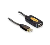 DeLOCK Câble USB 2.0 82308, 5m, Connecteur Mâle vers Femelle, Noir, Compatible Windows98/2000/XP & Mac OS v9.0