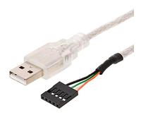 DeLOCK Cable USB 2.0-A Male to pin Header câble USB pin Header 5pin Argent