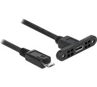 DELOCK Câble USB 2.0 Micro B -> Micro-B Bu/St Installation 0