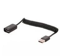 DeLOCK Cable USB 2.0 Type A Coiled Cable (Up To 60 cm) 1 USB 2.0 - Buchse