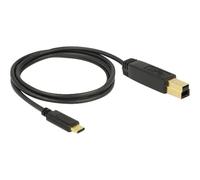 - Câble USB - 24 pin USB-C (M) pour USB Type B (M) - USB 3.1 Gen 2 - 3 A - 1 m - noir