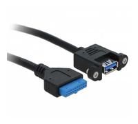DELOCK 83118 - connecteur femelle à broches USB 3.0 > 1 connecteur femelle USB