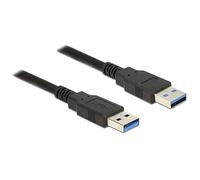 Delock Cable USB 3.0 Type A Male to USB 3.0 SUPERSPEED A Male 2 m Black