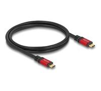 DeLock Câble USB 4.0, 20 Gbit/s, 100 W, 4K 60Hz, 0,8 m G