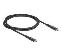 DeLock Câble USB 4.0, C mâle, 100 W, 1,0 m G